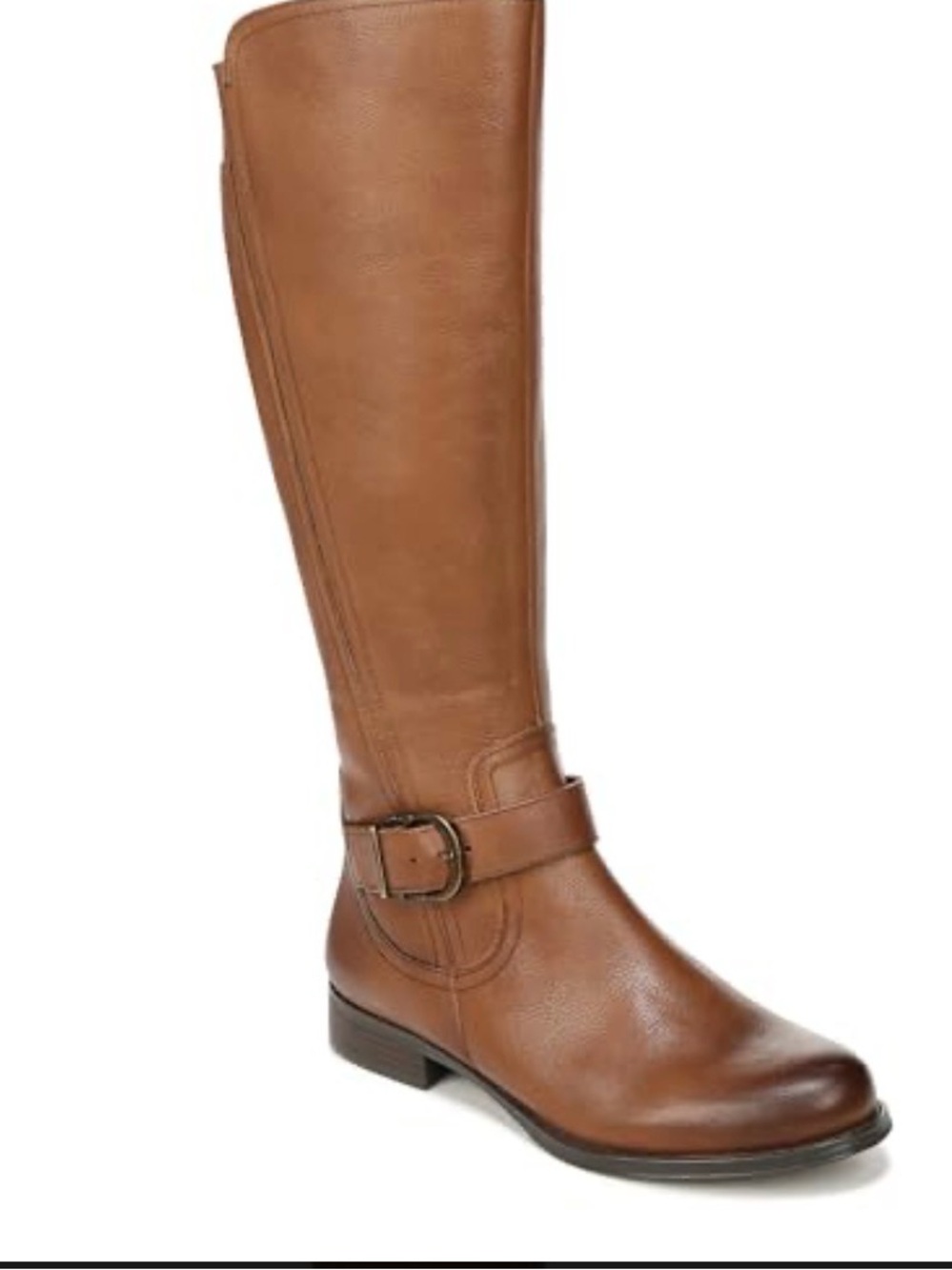Naturalizer Tall Tan Leather Over-the-Knee Riding Boots